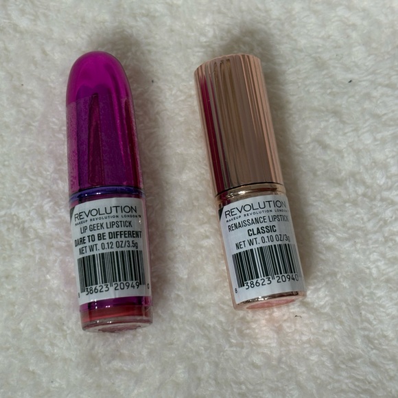 Revolution Other - Revolution Lipsticks 2 pc - New